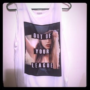 Never worn Express Size Large Muscle Tank